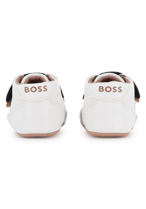 Sneakers con chiusure a strappo HUGO BOSS KIDS | J5355310P